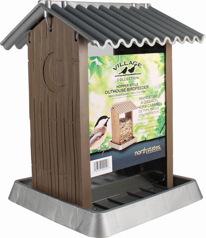 North States Industries - Village Collection Outhouse Bird Feeder