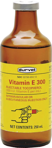 Durvet Inc              D - Vitamin E-300 Injection