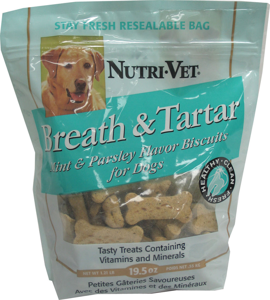 Nutri-vet Wellness Llc - Breath & Tartar Biscuits