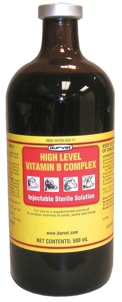 Durvet Inc              D - High Level Vitamin B Complex