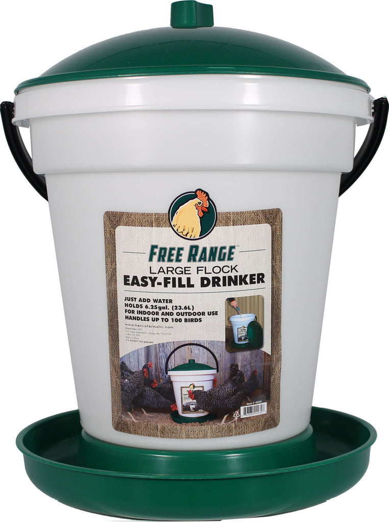 Harris Farms Llc. - Free Range Ez Fill Plastic Poultry Waterer