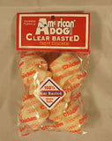 Pet Factory Inc - Usa Beefhide Clear Basted Dog Bone