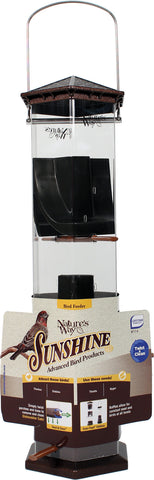 Natures Way Bird Prdts - Sunshine Series Twist & Clean Thistle Bird Feeder