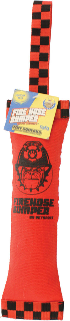 Petsport - Tuff Squeaks Fire Hose Bumper Dog Toy