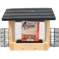 Natures Way Bird Prdts - Hopper Feeder With Suet Cages