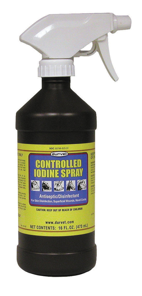 Durvet Inc              D - Controlled Iodine Spray