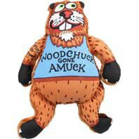 Petstages - Madcap Woodchuck Gone Amuck Canvas & Plush Toy