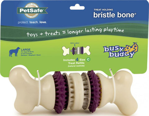 Petsafe - Toys/treats - Busy Buddy Bristle Bone