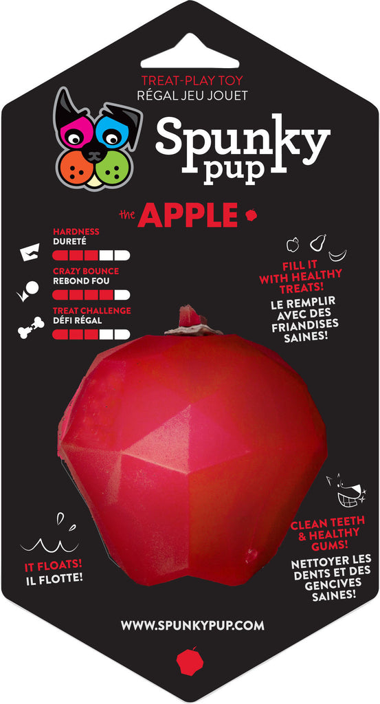 Spunky Pup - Spunky Pup Apple Treat Holder Toy