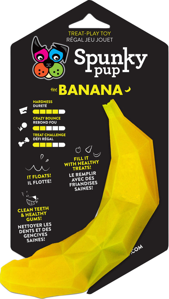 Spunky Pup - Spunky Pup Banana Treat Holder Toy