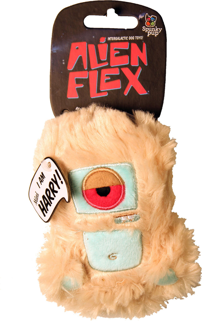 Spunky Pup - Alien Flex Harry Mini Plush