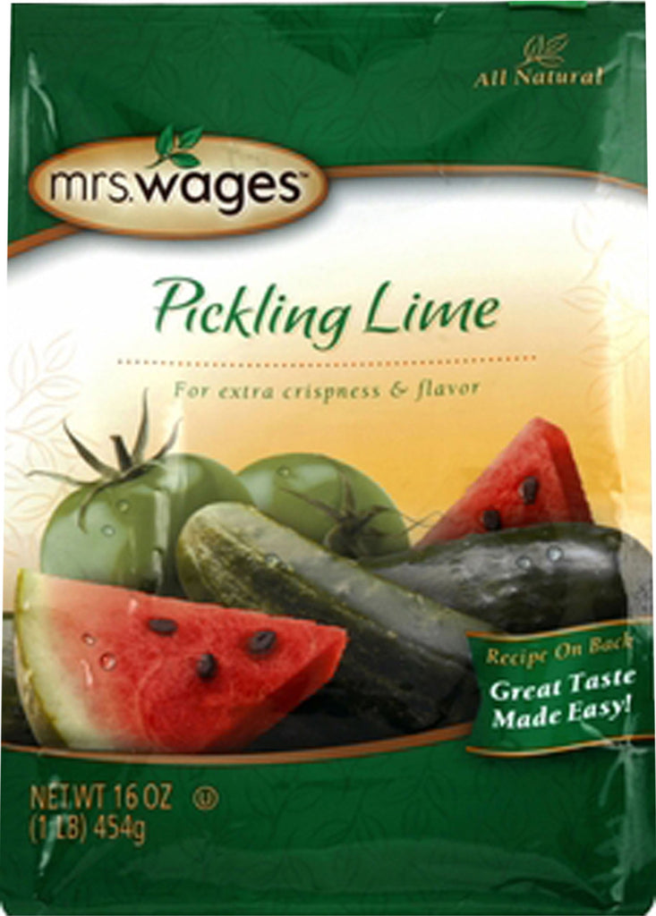 Precision Foods Inc - Mrs. Wages Pickling Lime Seasoning