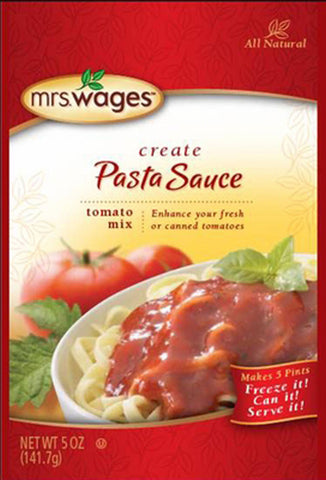 Precision Foods Inc - Mrs. Wages Pasta Sauce Tomato Mix