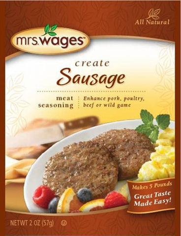 Precision Foods Inc - Mrs. Wages Sausage Meat Seasoning Mix