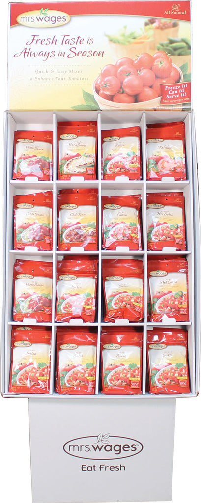 Precision Foods Inc - Mrs.wages Tomato Mix Display