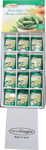 Precision Foods Inc - Mrs. Wages Refridgerator Pickle Mix Display