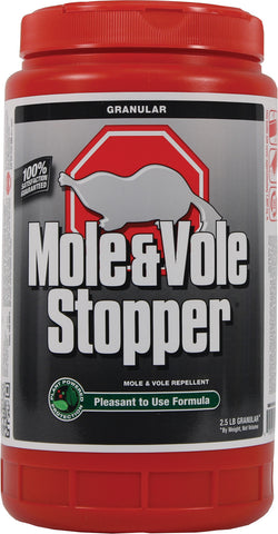 Messinas - Mole & Vole Stopper Granular Repellent Shaker Jug