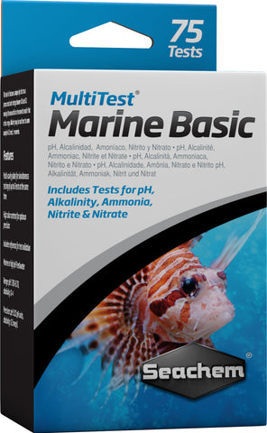 Seachem Laboratories Inc - Multitest: Marine Basic