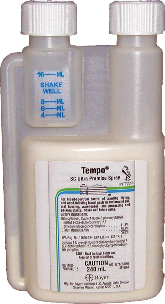 Bayer Animal Health     D - Tempo Sc Ultra Premise Pest Control Spray