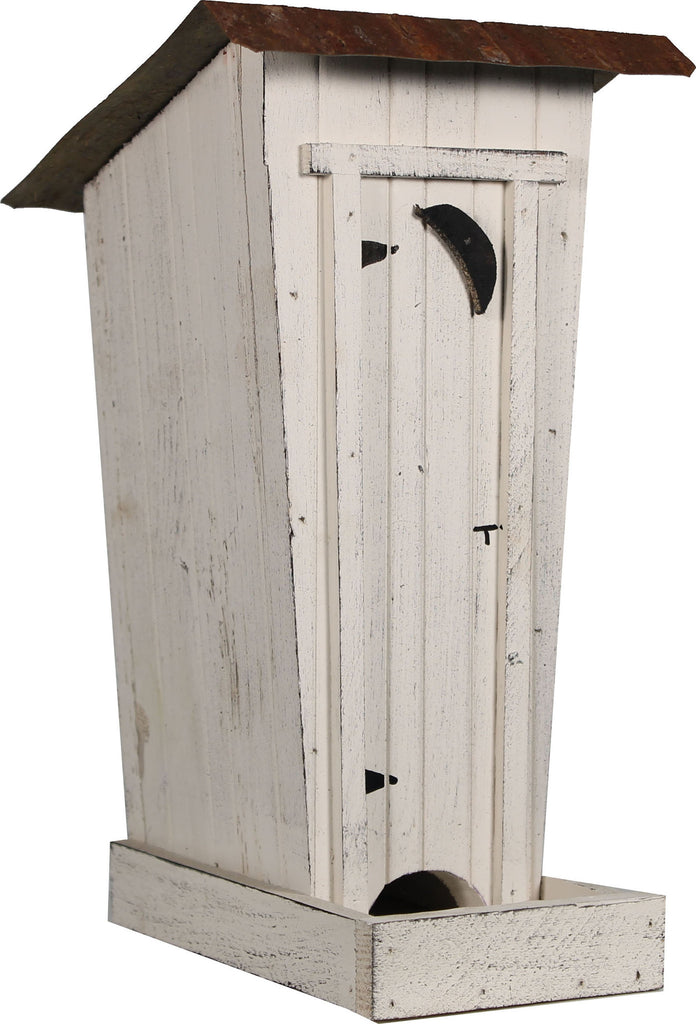 Summitville Woodworking - The Outhouse Bird Feeder