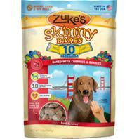 Zukes Llc - Skinny Bakes Mini 10 Calorie Dog Biscuits