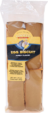 Sunseed Company - Vita Prima Egg Biscuit Treat-canary/finch/parakeet