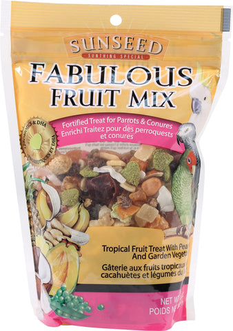 Sunseed Company - Fabulous Fruit Mix For Parrots & Conures