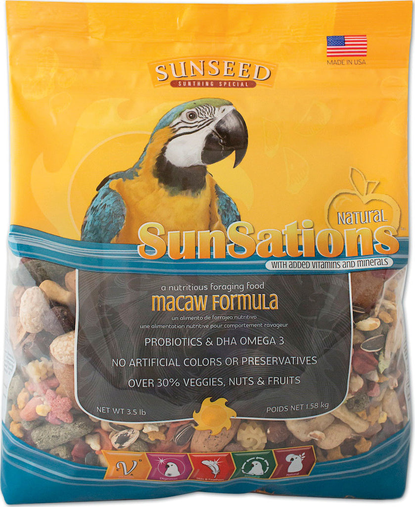 Sunseed Company - Sunsations Foraging Food For Macaw