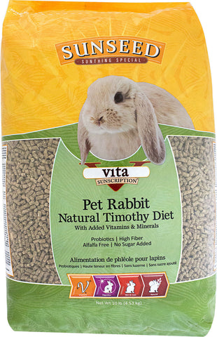 Sunseed Company - Vita Sunscription Timothy Pet Rabbit