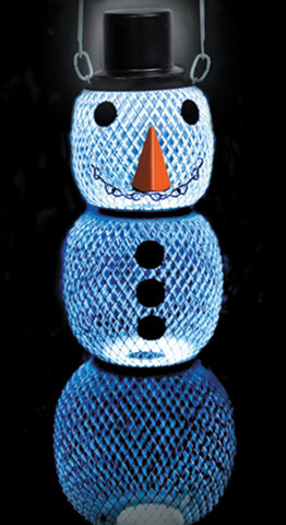 Sweet Corn Products Llc - No/no Solar Snowman Bird Feeder