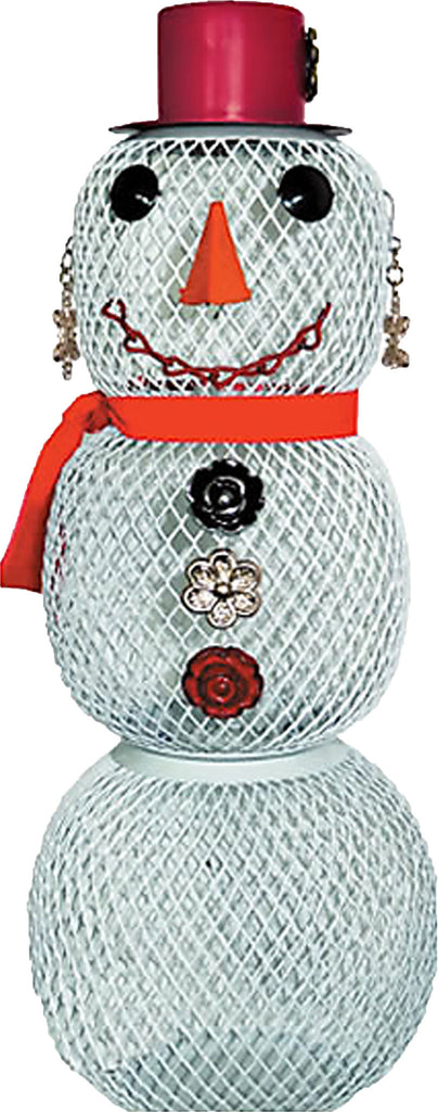 Sweet Corn Products Llc - No/no Mrs. Snowman Wild Bird Feeder