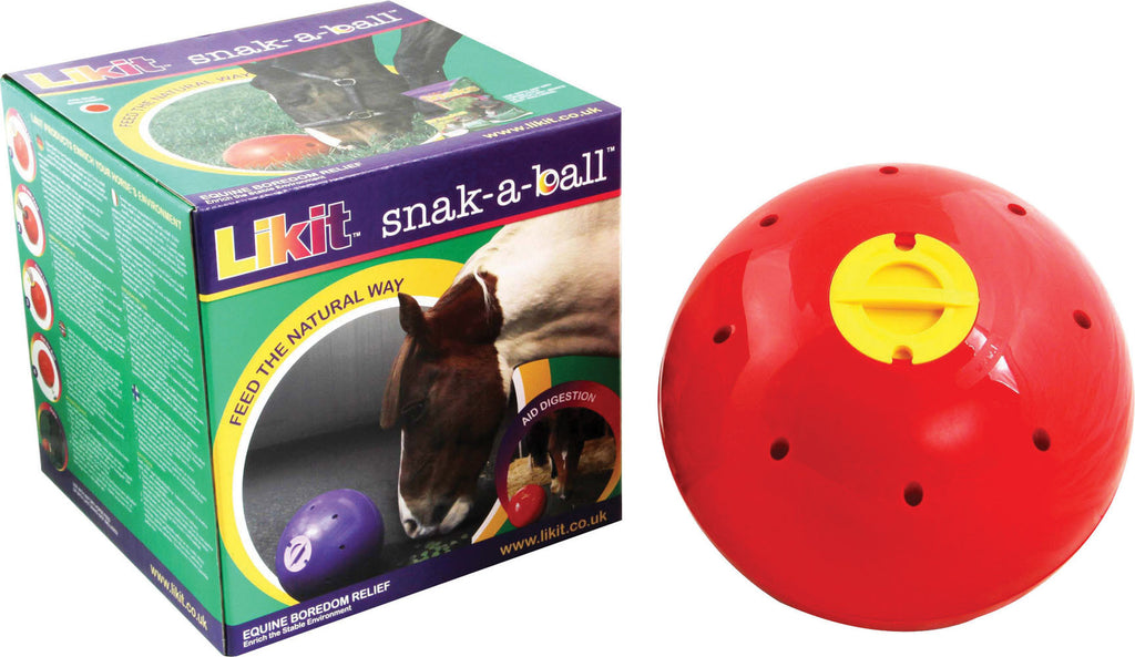 Manna Pro-equine - Likit Snak-a-ball Equine Boredom Relief