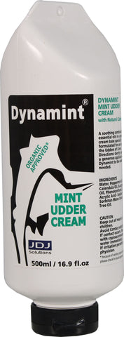 Jdj Solutionsllc - Dynamint Mint Udder Cream Hang Bottle