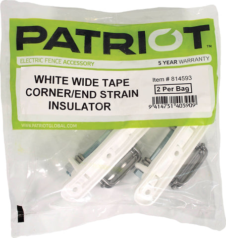 Tru-test Inc. - Patriot Wide Tape Corner & End Strainer Insulator