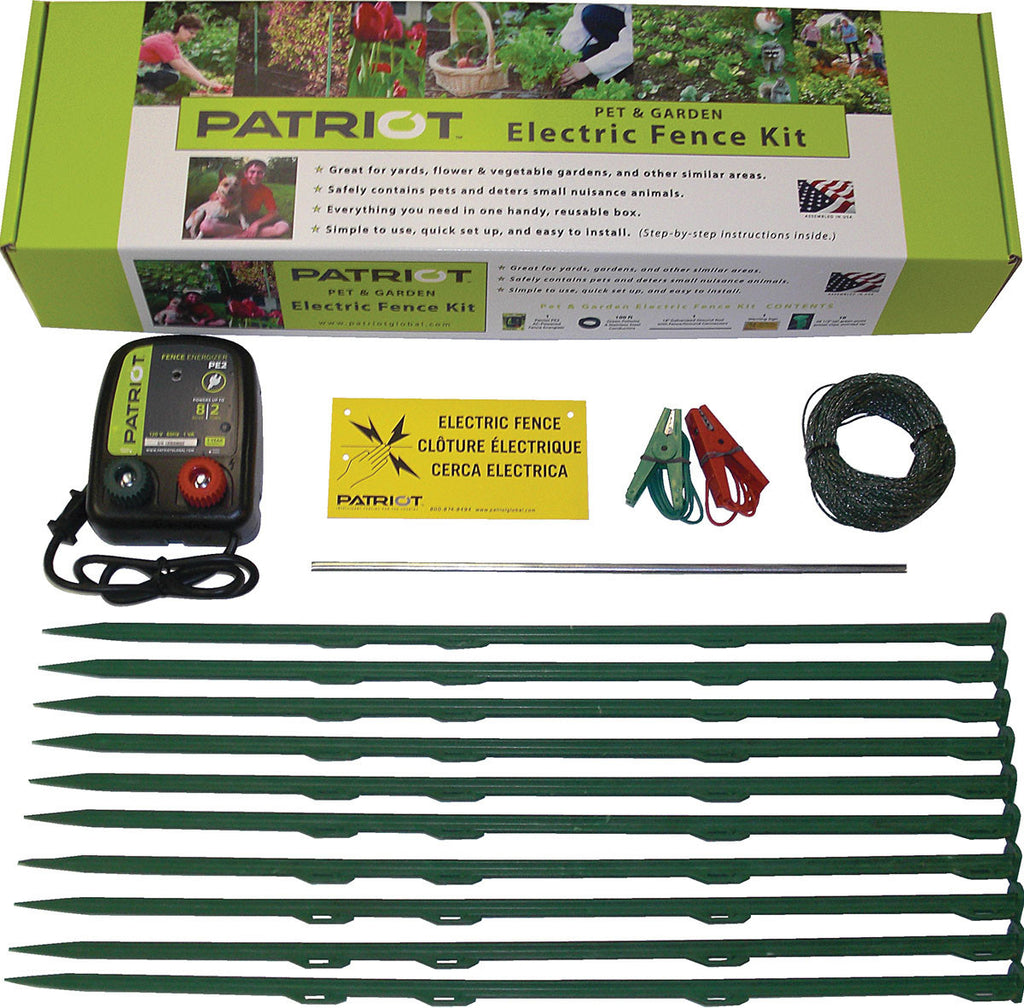 Tru-test Inc.-Patriot Pet & Garden Electric Fence Kit