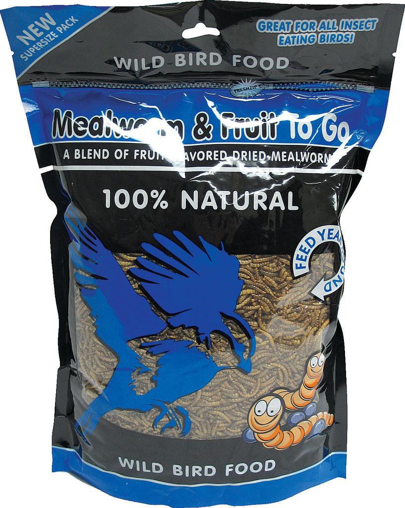 Unipet Usa - Mealworm And Fruit To Go Wild Bird Food