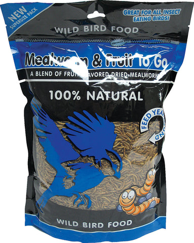 Unipet Usa - Mealworm And Fruit To Go Wild Bird Food