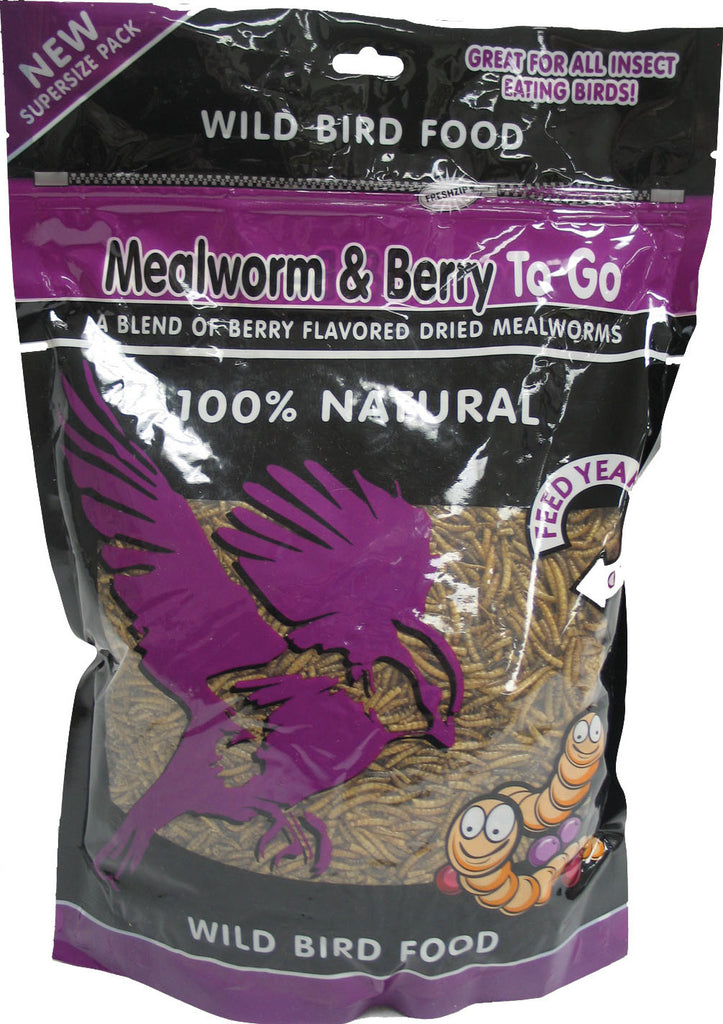 Unipet Usa - Mealworm And Berry To Go Wild Bird Food