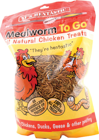 Unipet Usa - Hentastic Mealworm To Go Chicken Treats