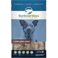 Barkworthies - All Natural Lamb Lung Chips Dog Treats