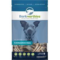 Barkworthies - All Natural Kangaroo Ribs Dog Chew