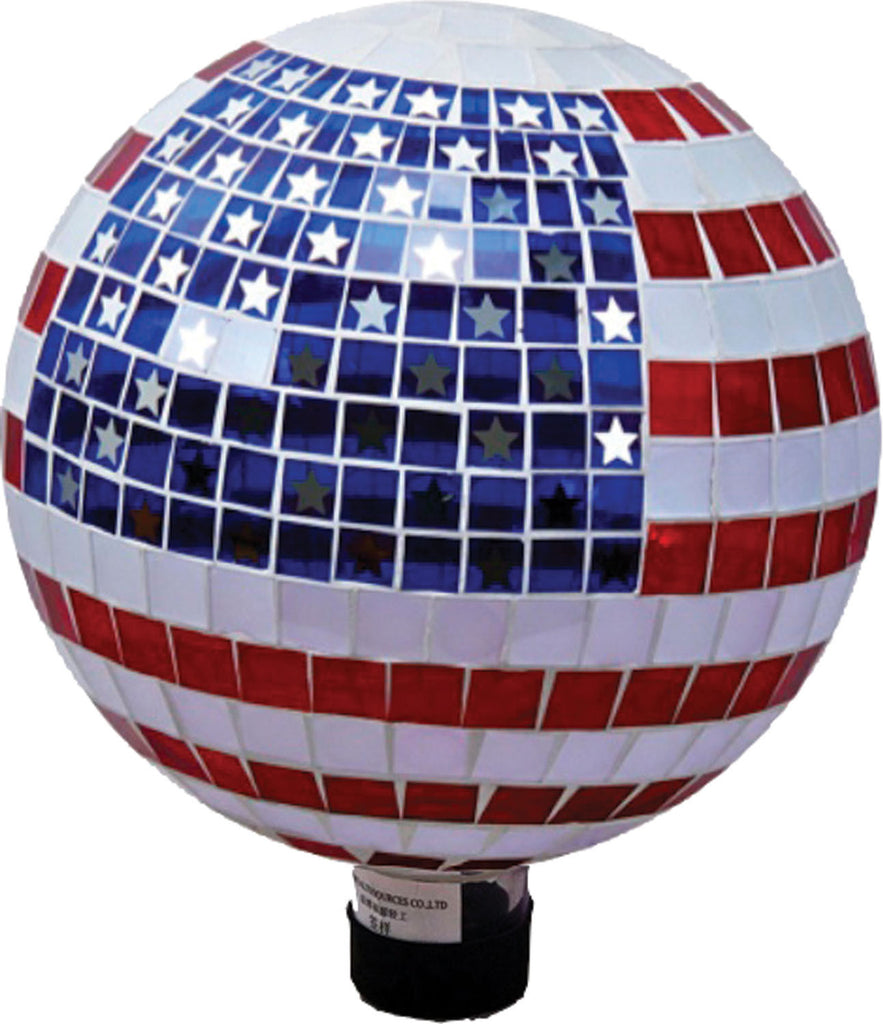 Very Cool Stuff - Mosaic Glass Square Tile Gazing Globe