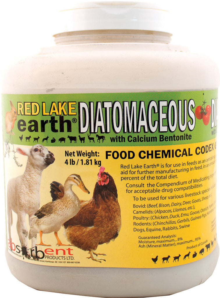 Absorbent Products Inc. - Red Lake Diatomaceous Earth With Calcium Bentonite