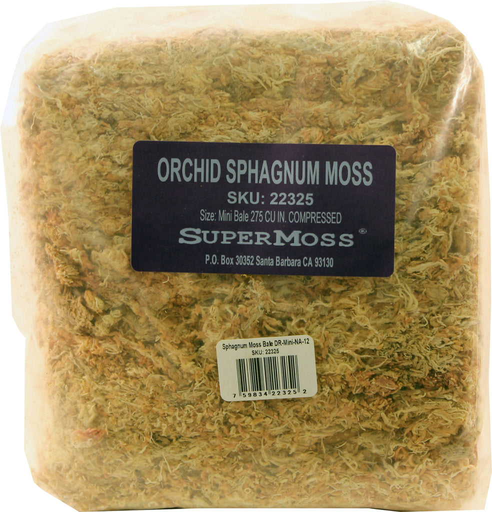 Supermoss - Orchid Sphagnum Moss Dried