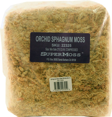 Supermoss - Orchid Sphagnum Moss Dried