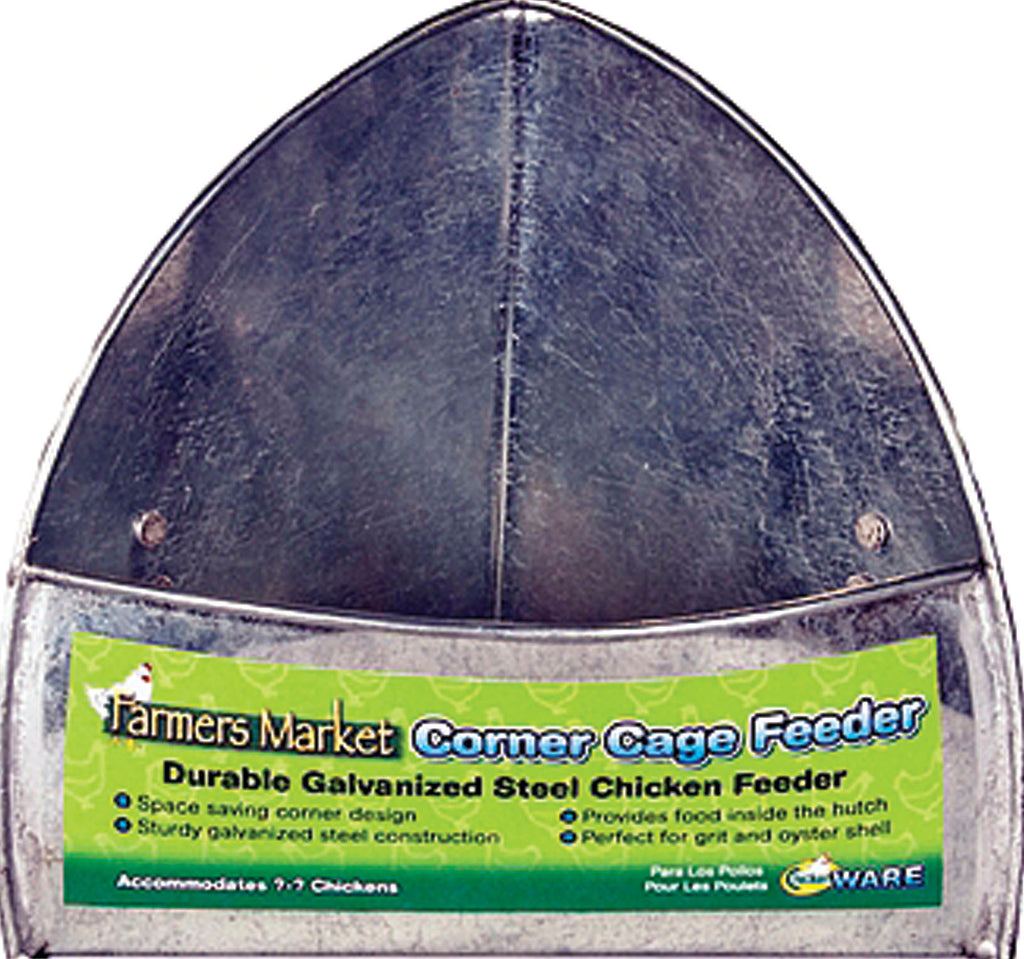 Ware Mfg. Inc. - Farmers Market Corner Cage Feeder For Poultry