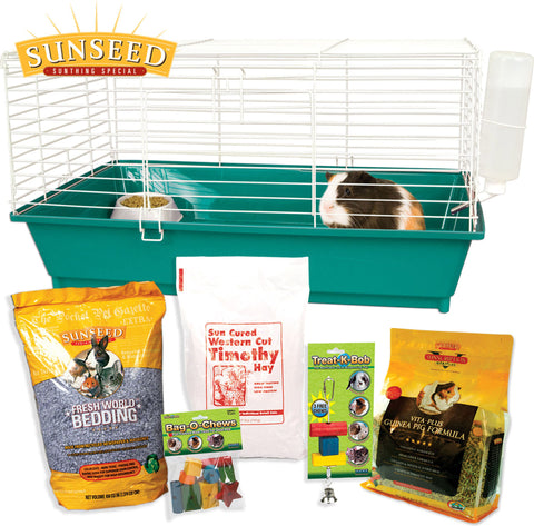 Ware Mfg. Inc. Bird/sm An - Home Sweet Home Sunseed Starter Kit Guinea Pig