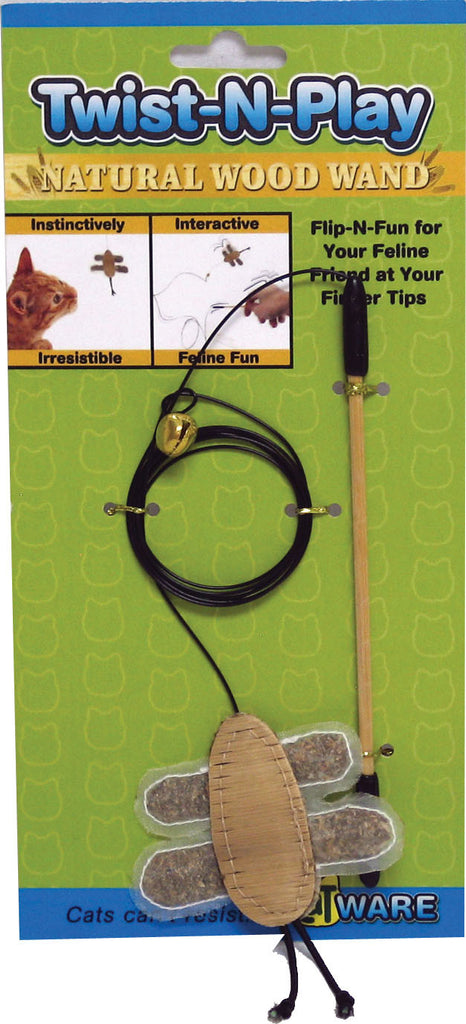 Ware Mfg. Inc. Dog-cat-Twist-n-play Natural Toy