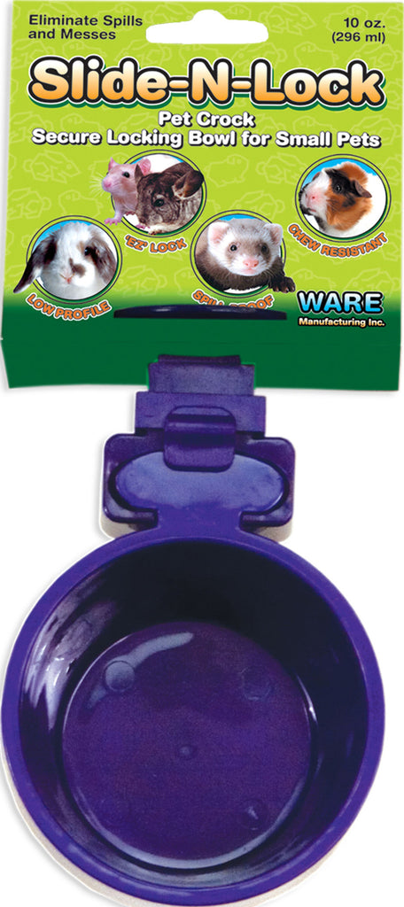 Ware Mfg. Inc. Bird/sm An - Slide-n-lock Pet Crock