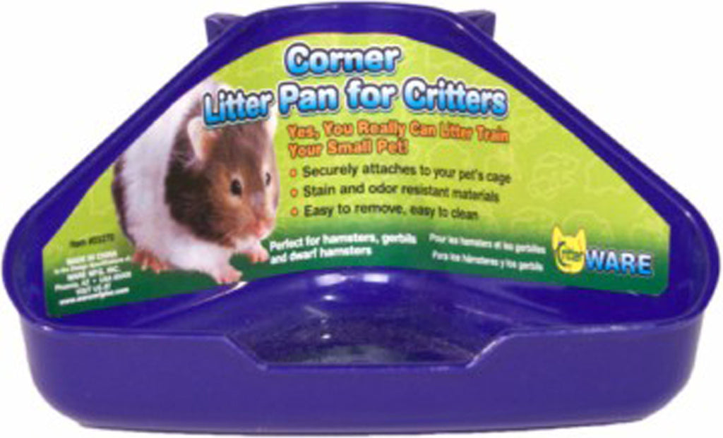 Ware Mfg. Inc. Bird/sm An - Corner Litter Pan For Critters